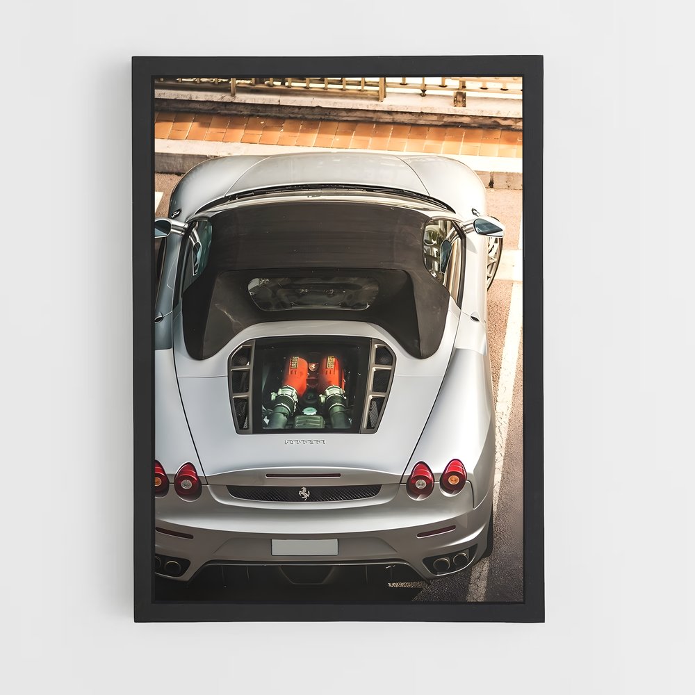 Poster Spider Clin – affiche Ferrari (vue 2)